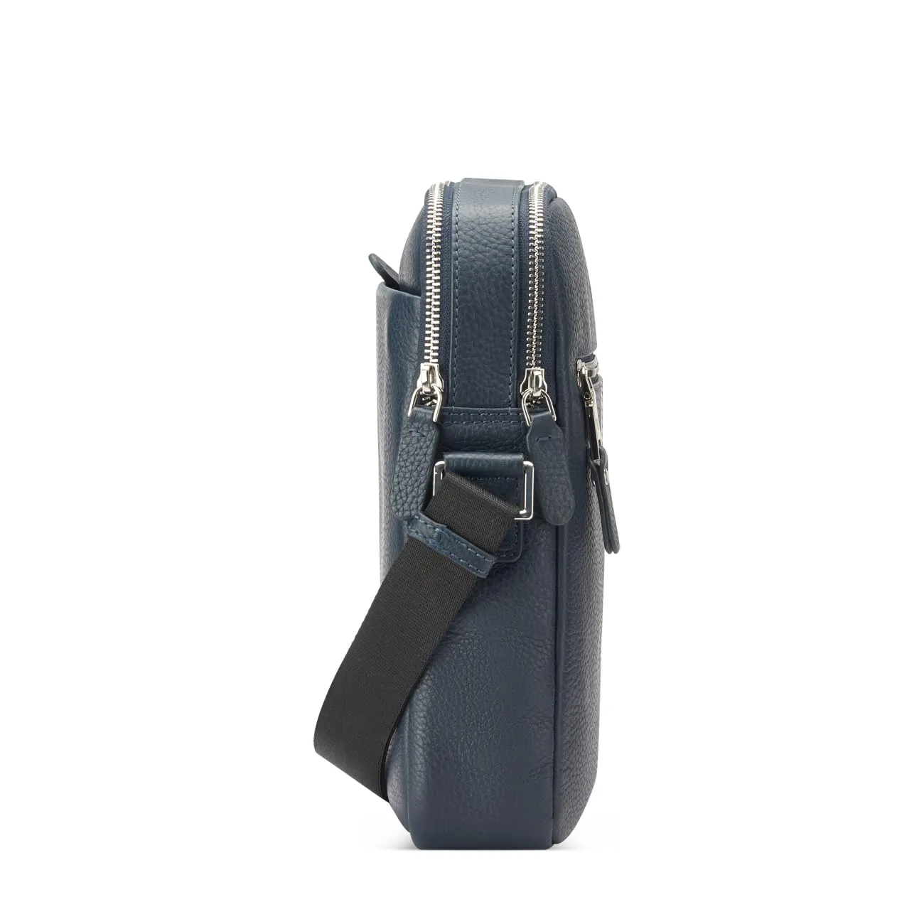 Roncato Madrid Borsello Uomo Pelle Blu Navy Rosso 23x27