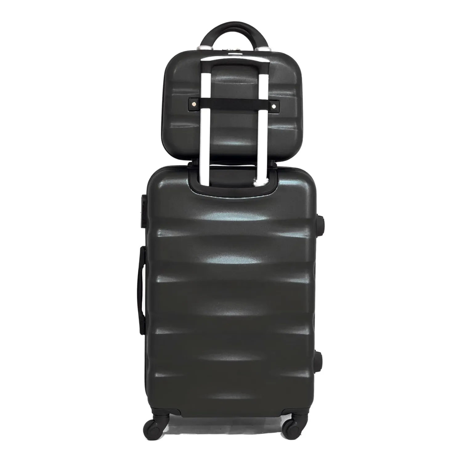 CELIMS AeroWave XL valigia stiva 75 cm Nera ABS + vanity