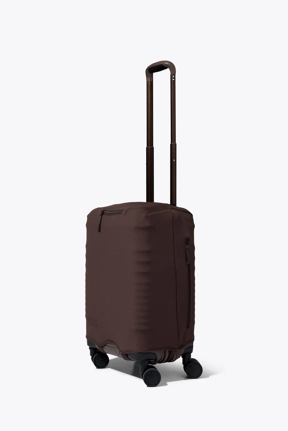 Beis Hybrid Cover Copri Valigia Carry-On Espresso