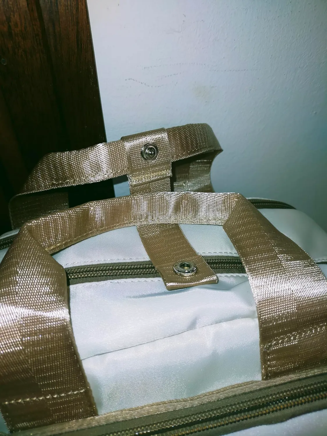 Kono 15,6 Pollici zaino porta PC beige/grigio impermeabile