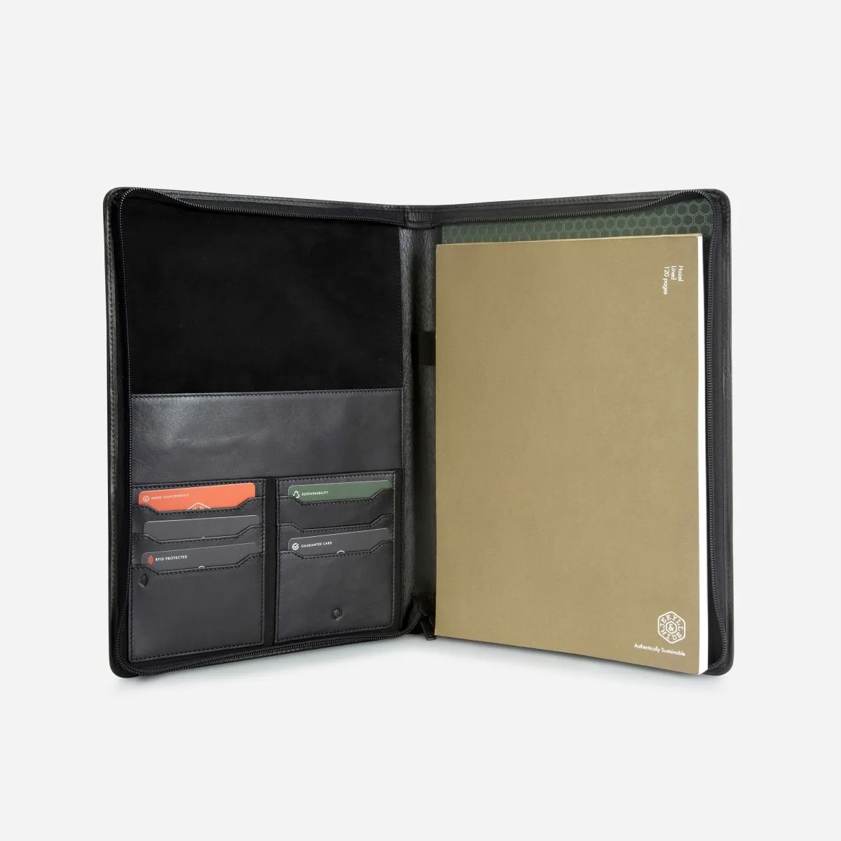 Jekyll & Hide Oxford Portalaptop Pelle 13" A4 con Taccuino