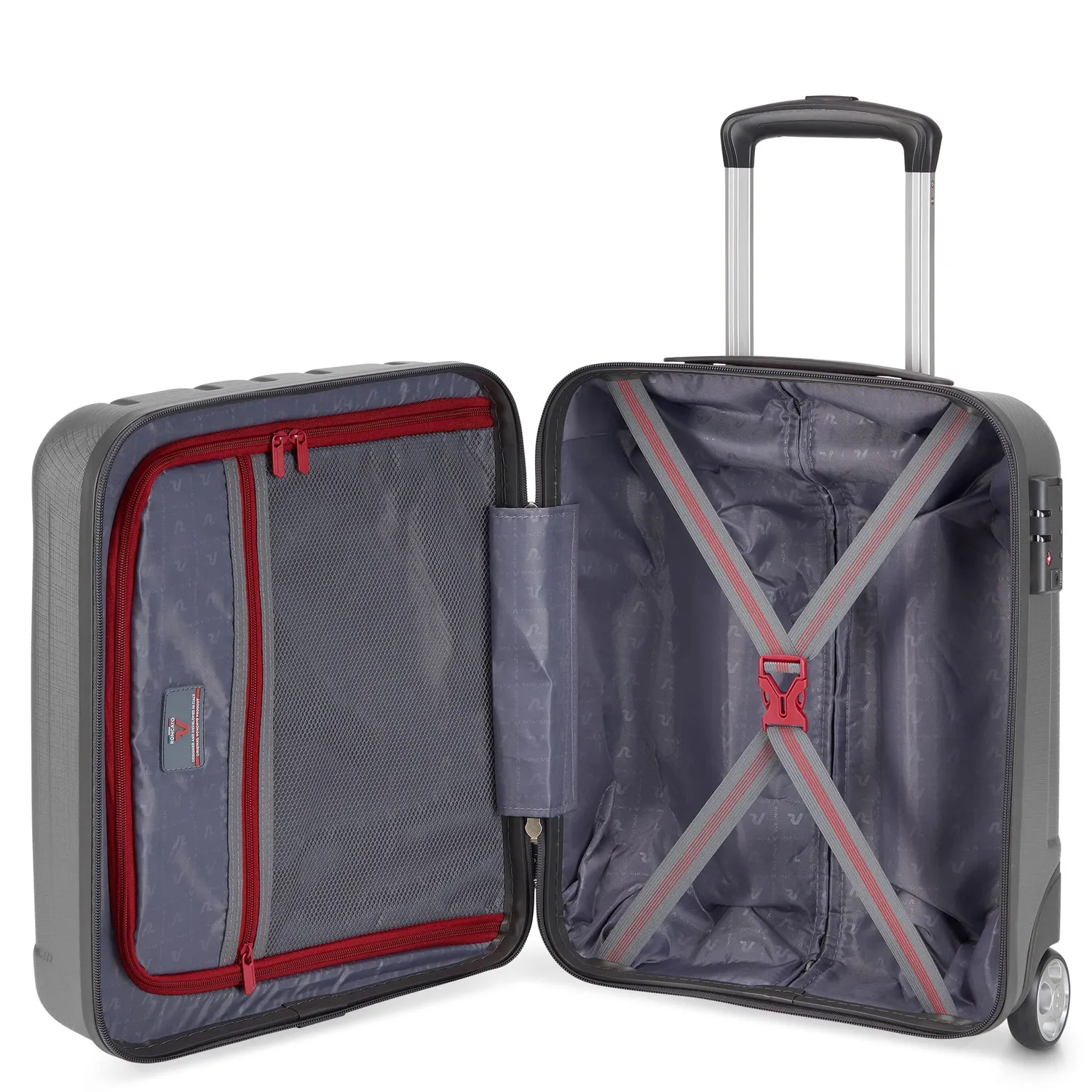 Roncato Kinetic 2.0 trolley cabina rigido 45x36x20 con TSA