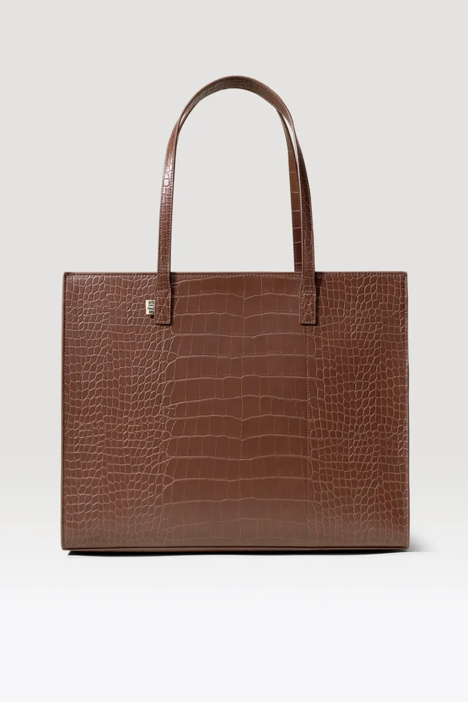 Beis Large Work Tote borsa tote acero croc
