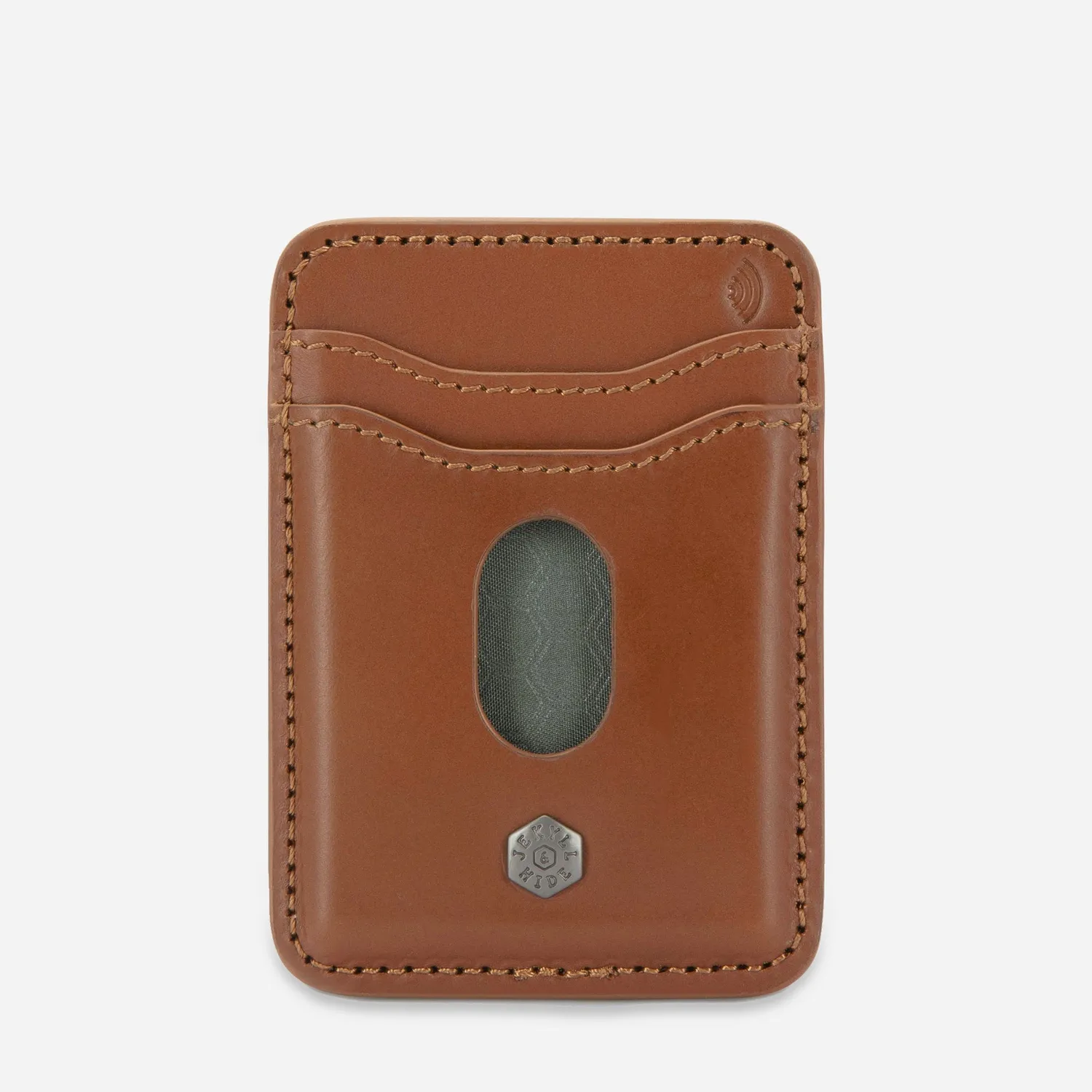 Jekyll & Hide MagSafe porta carte pelle clay