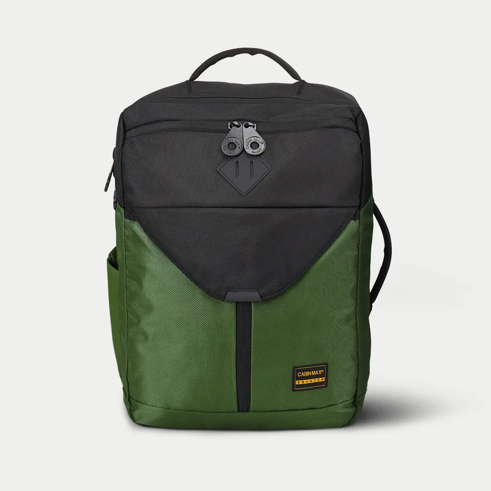 Cabin Max Equator X 24L zaino 40x30x20 verde inca