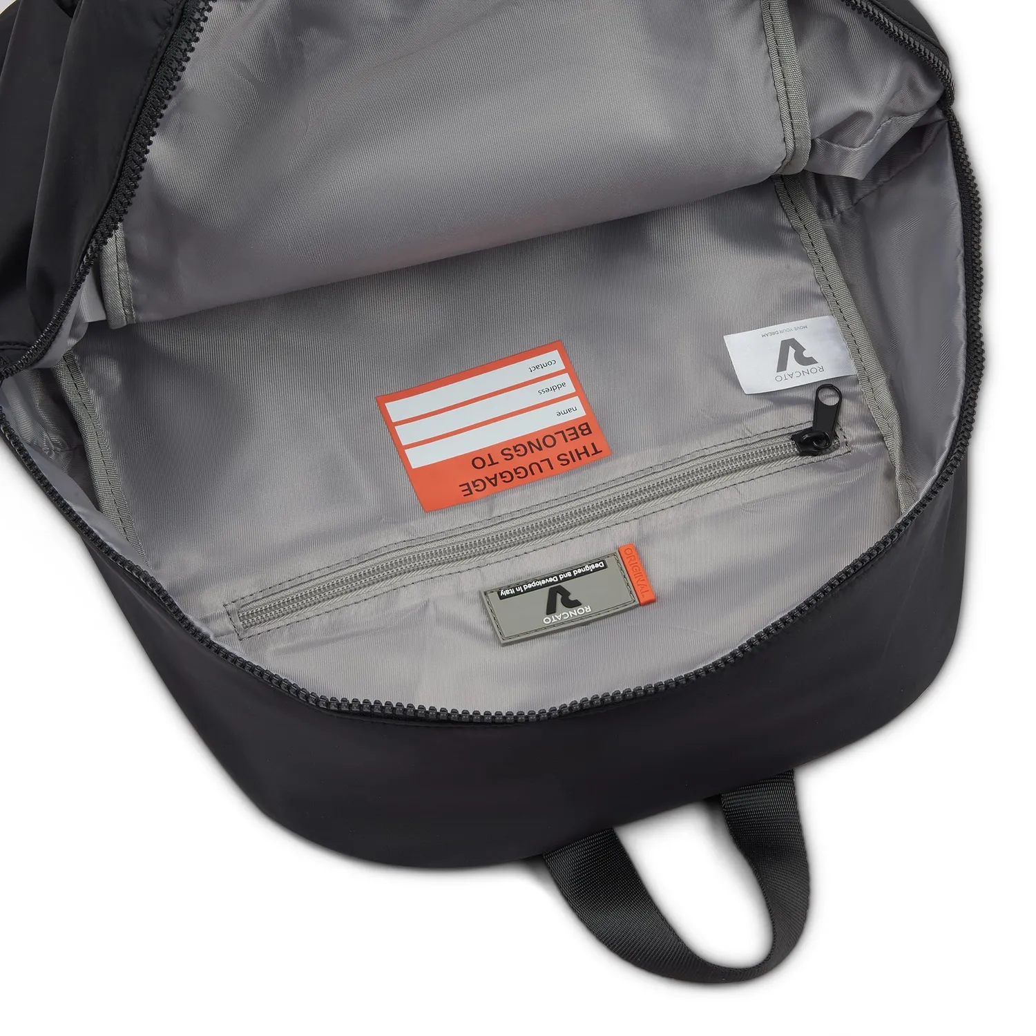 Roncato Compact Ryanair Zaino 40x25x20 Arancione Brillante 20L