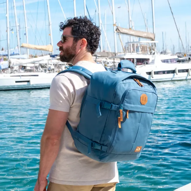 Cabin Max Lyon Metz 30L zaino bagaglio a mano RPET petrol blue