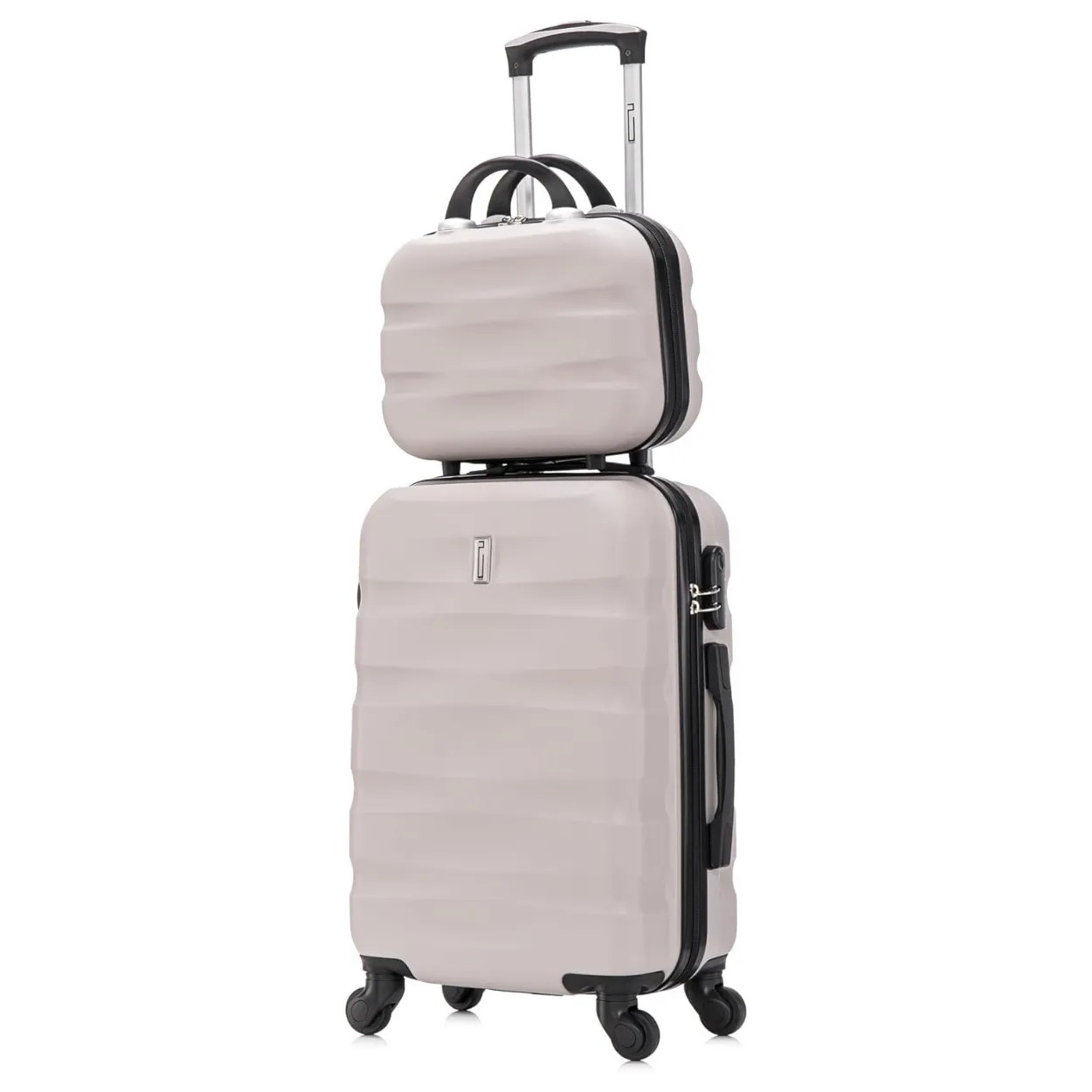CELIMS AeroWave valigia cabina 55 cm nera con beauty case