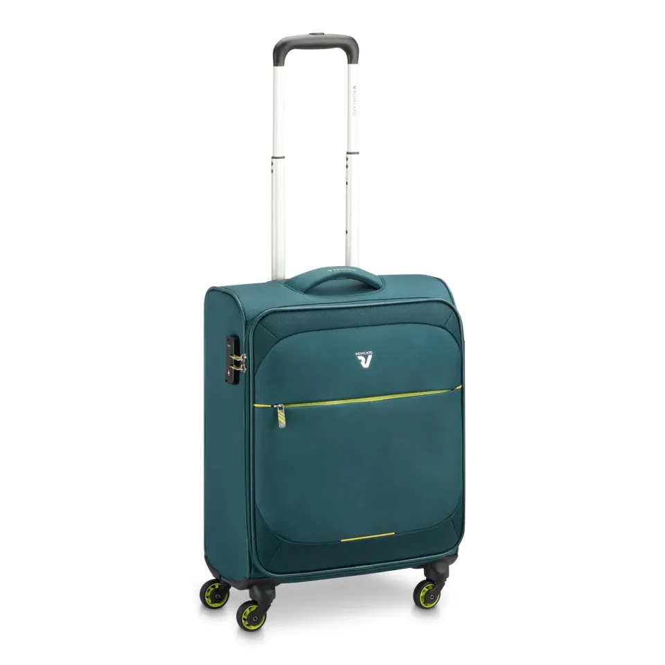 Roncato Smile 2.0 trolley cabina 55x40x20 verde bottiglia rigido