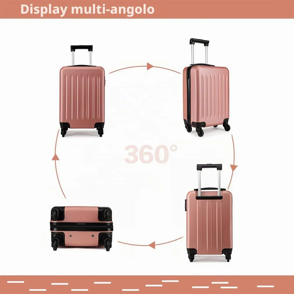 Kono 19" trolley cabina rigido nude 48cm bagaglio a mano