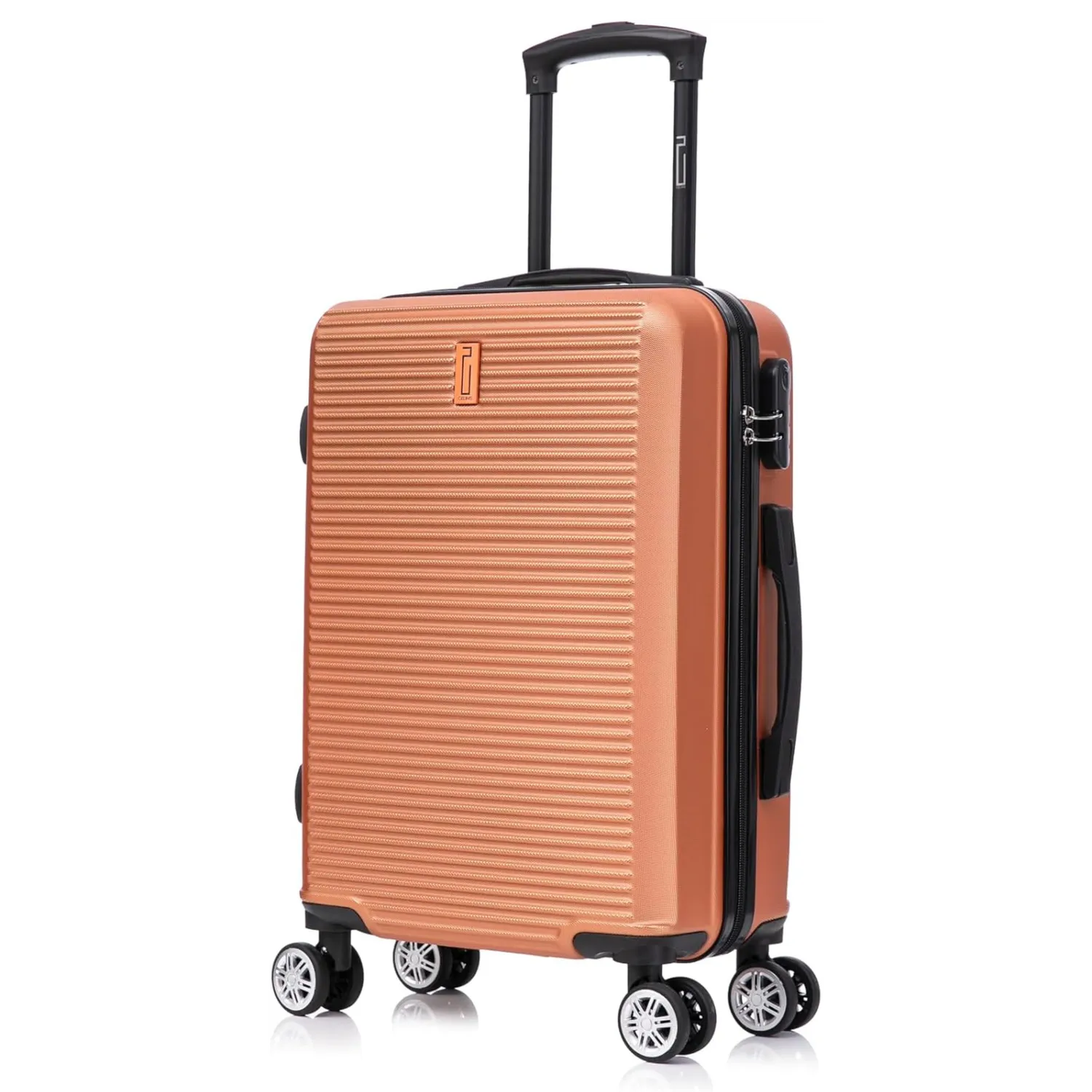CELIMS Weekend Valigia Cabina 55 cm Nero ABS Leggera