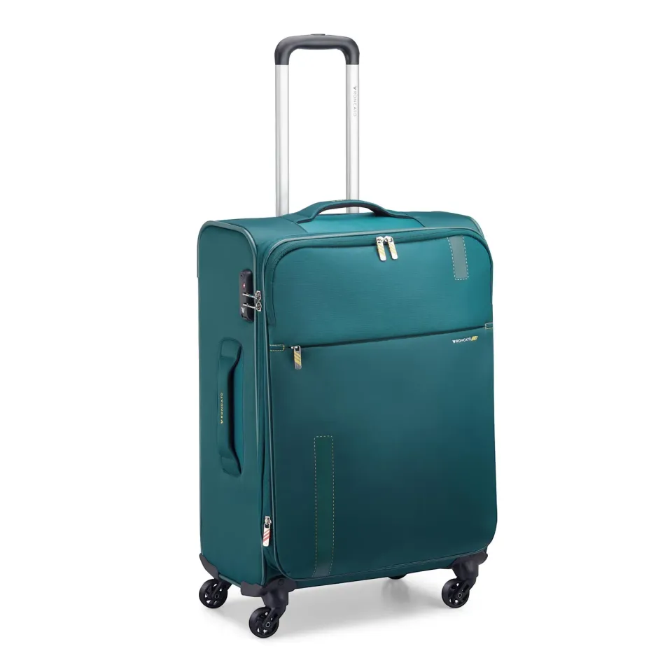 Roncato Speed Trolley Medio 67 cm Verde Bottiglia Espandibile