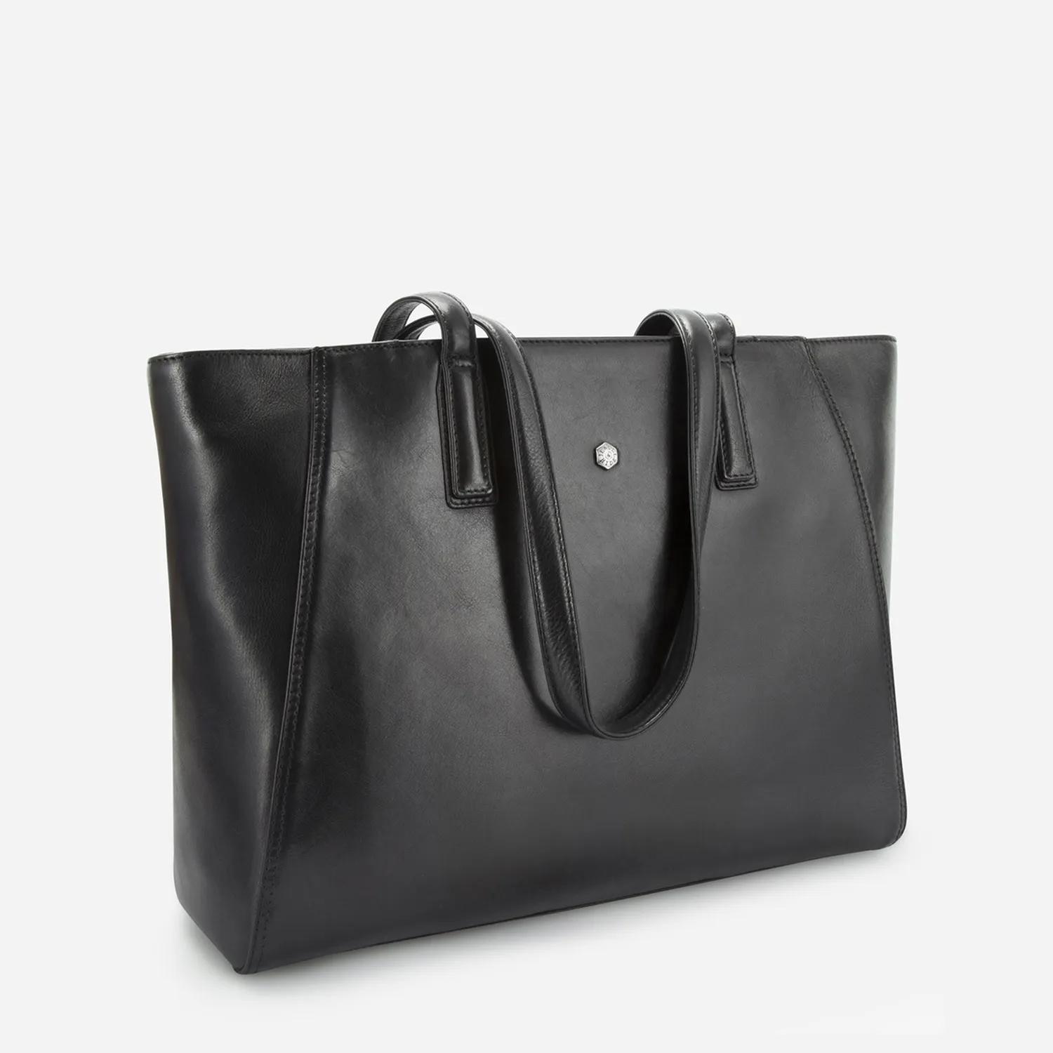 Jekyll & Hide Paris Shopper borsa pelle nero laptop 15"