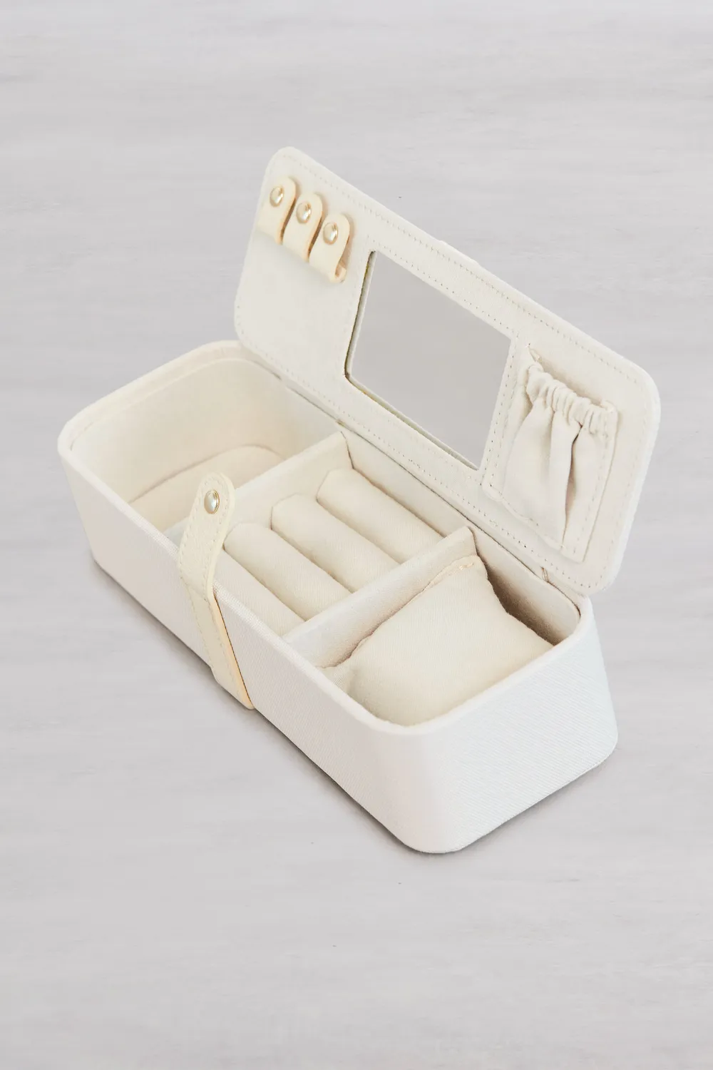 Beis Jewelry Case portagioie beige