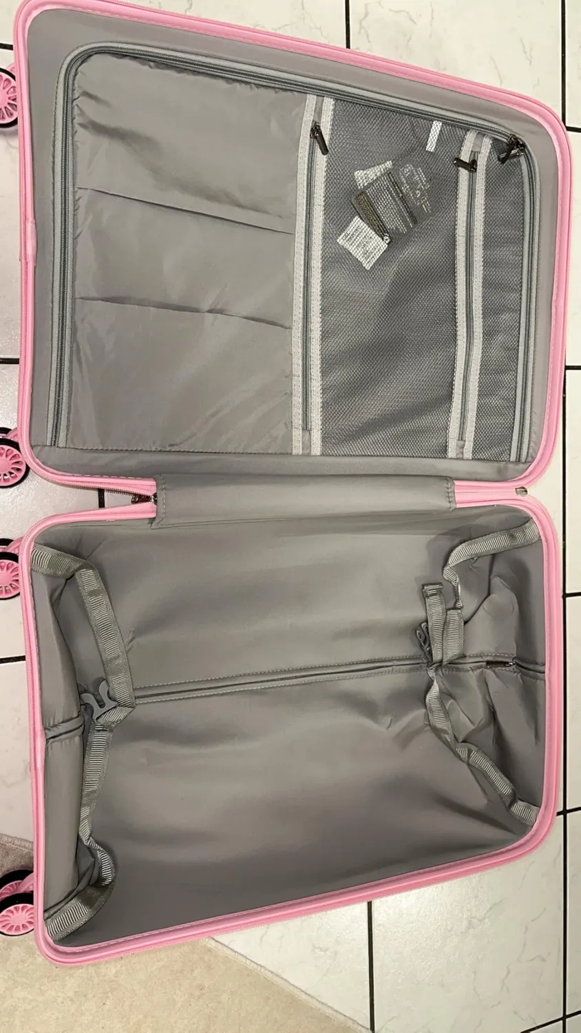 Kono Valigia Media 65cm 66L Nera Rigida Polipropilene