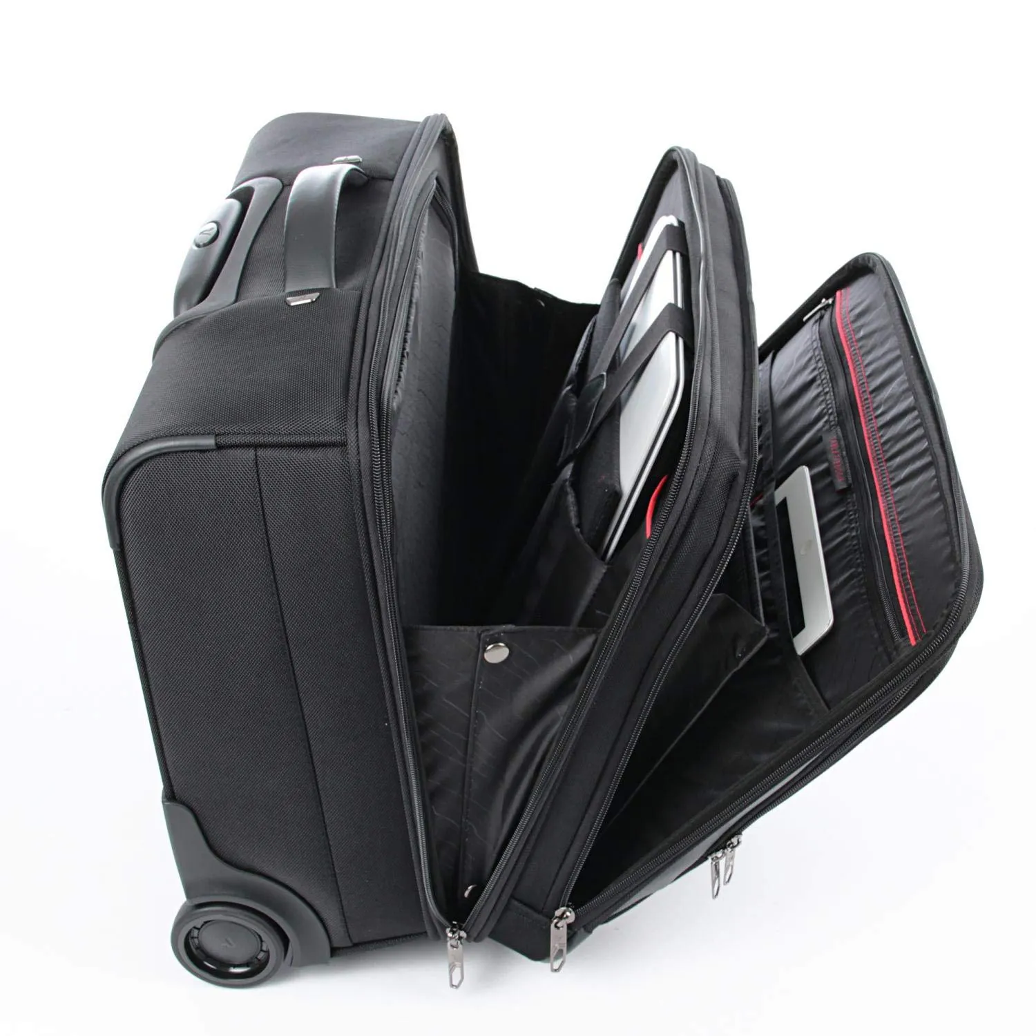 Roncato Biz 2.0 trolley cabina nero 35L porta pc 17"