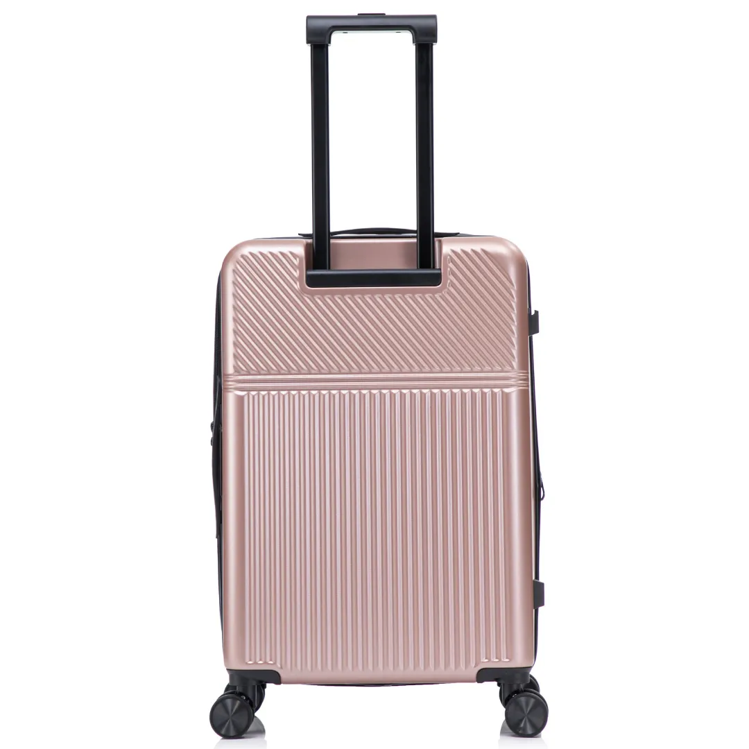 CELIMS Premium 58 cm valigia cabina apertura frontale Rose estensibile
