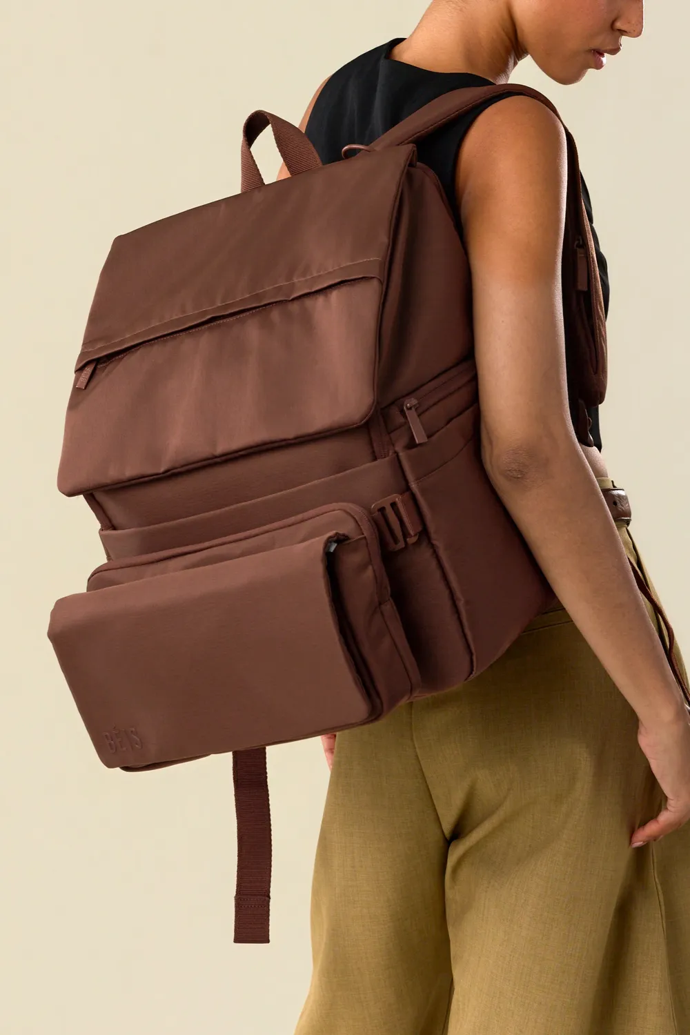 Beis Ultimate Diaper Backpack borsa fasciatoio Maple