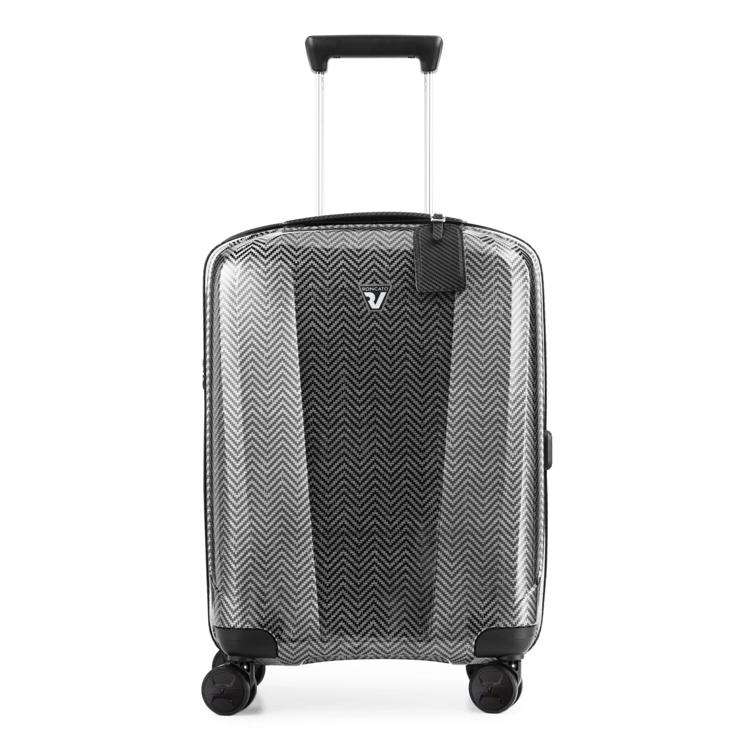 Roncato We Are Glam trolley bagaglio a mano 55x40x20 nero/platino