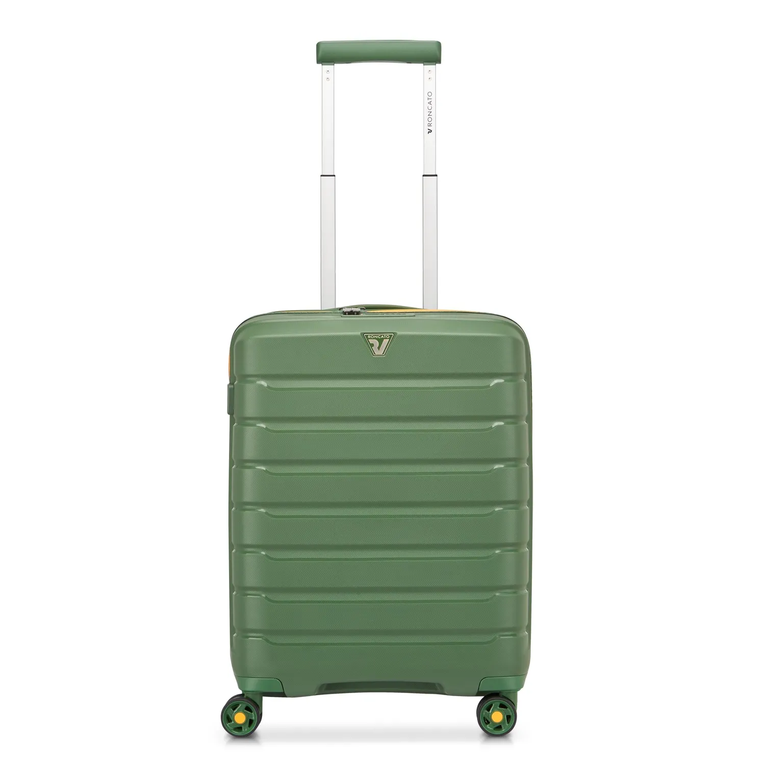 Roncato B-Flying Neon Trolley Cabina 55 cm Verde Militare rigido