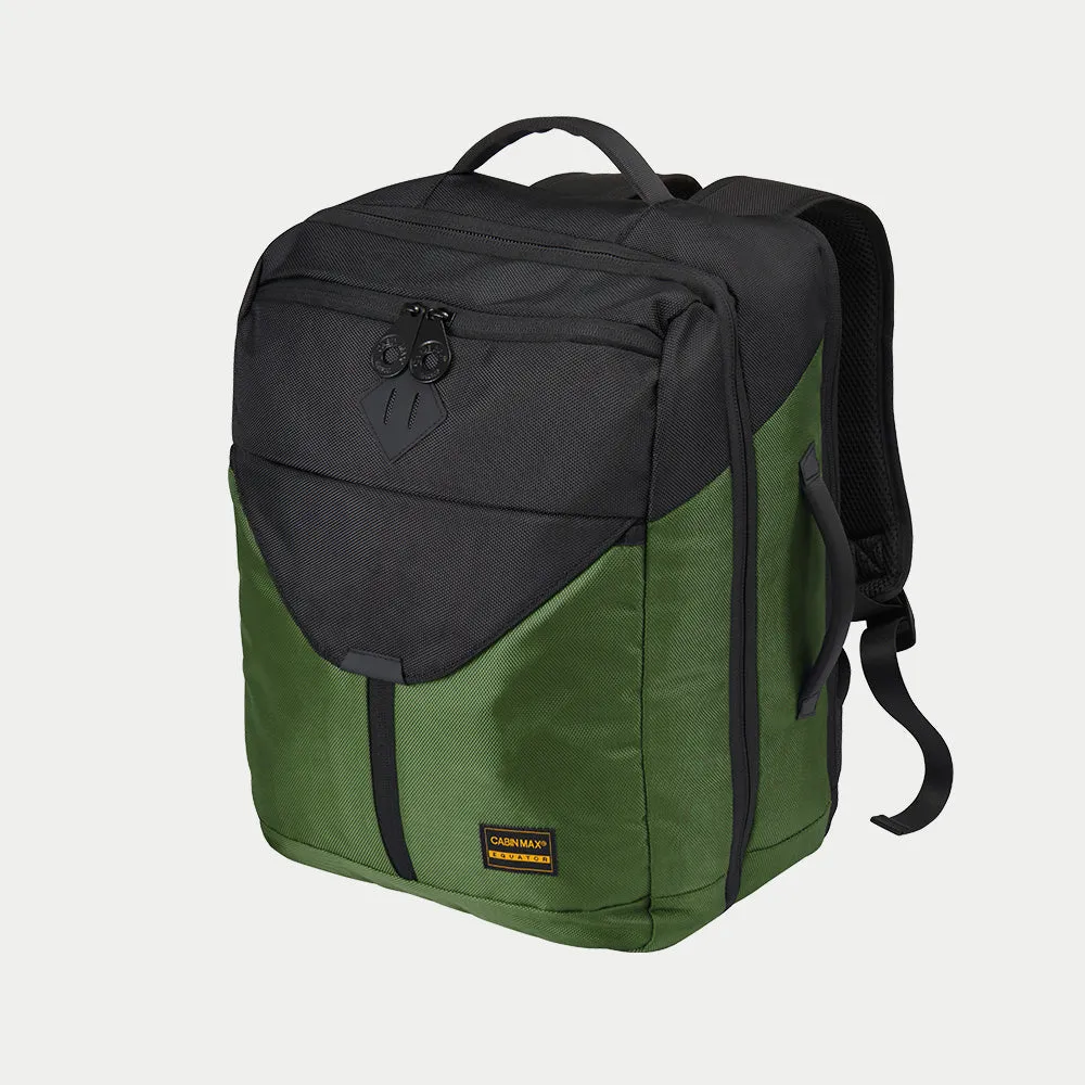 Cabin Max Equator X 24L zaino 40x30x20 verde inca