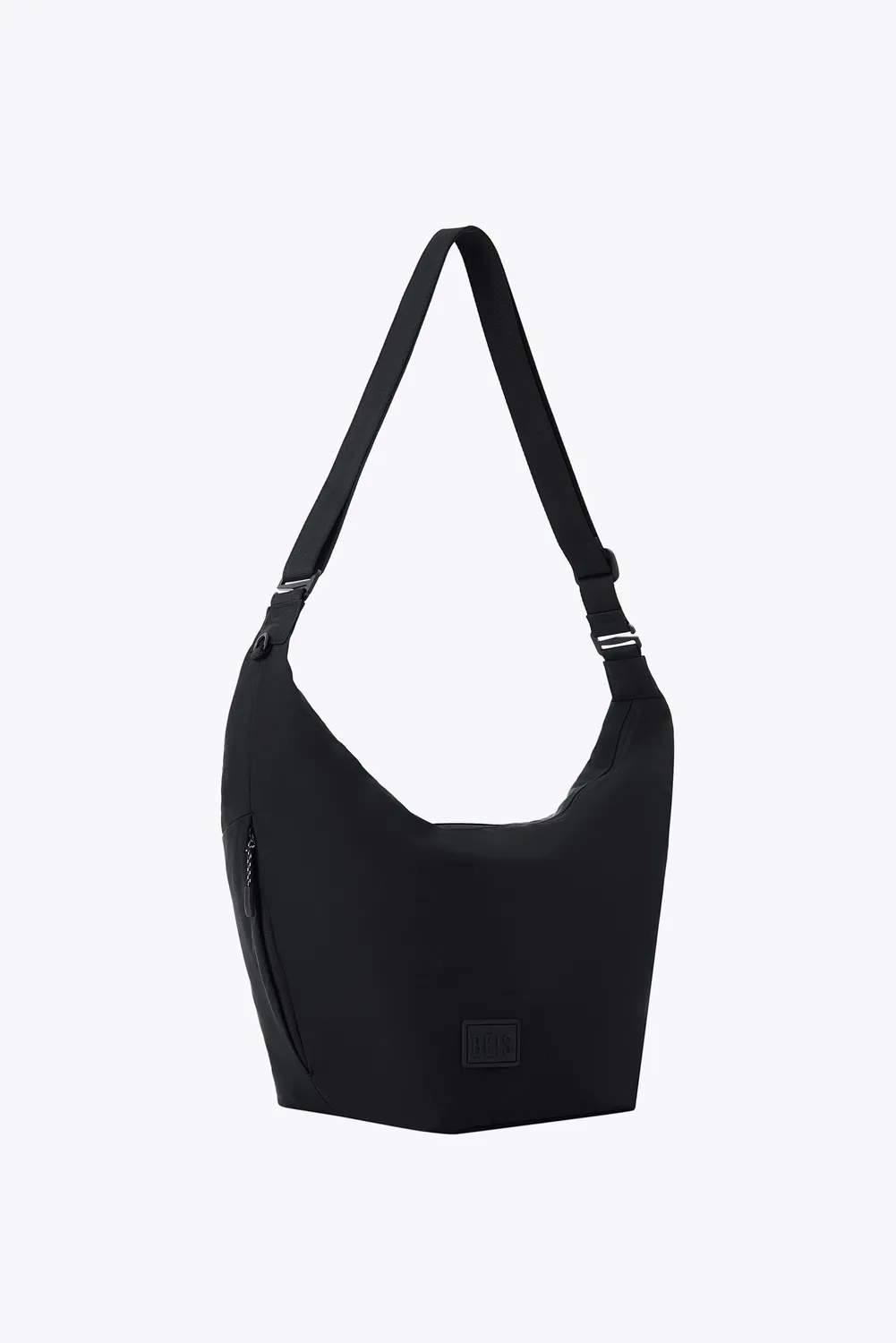 Beis Crescent Catchall borsa tracolla nera idrorepellente