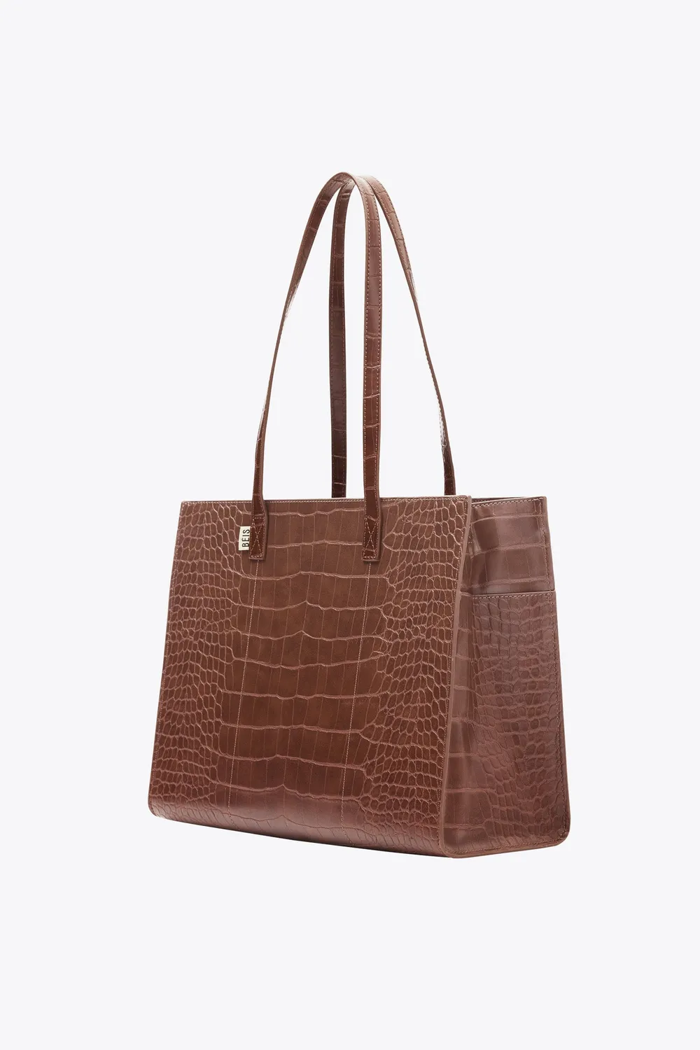 Beis Work Tote borsa tote maple croc vegana