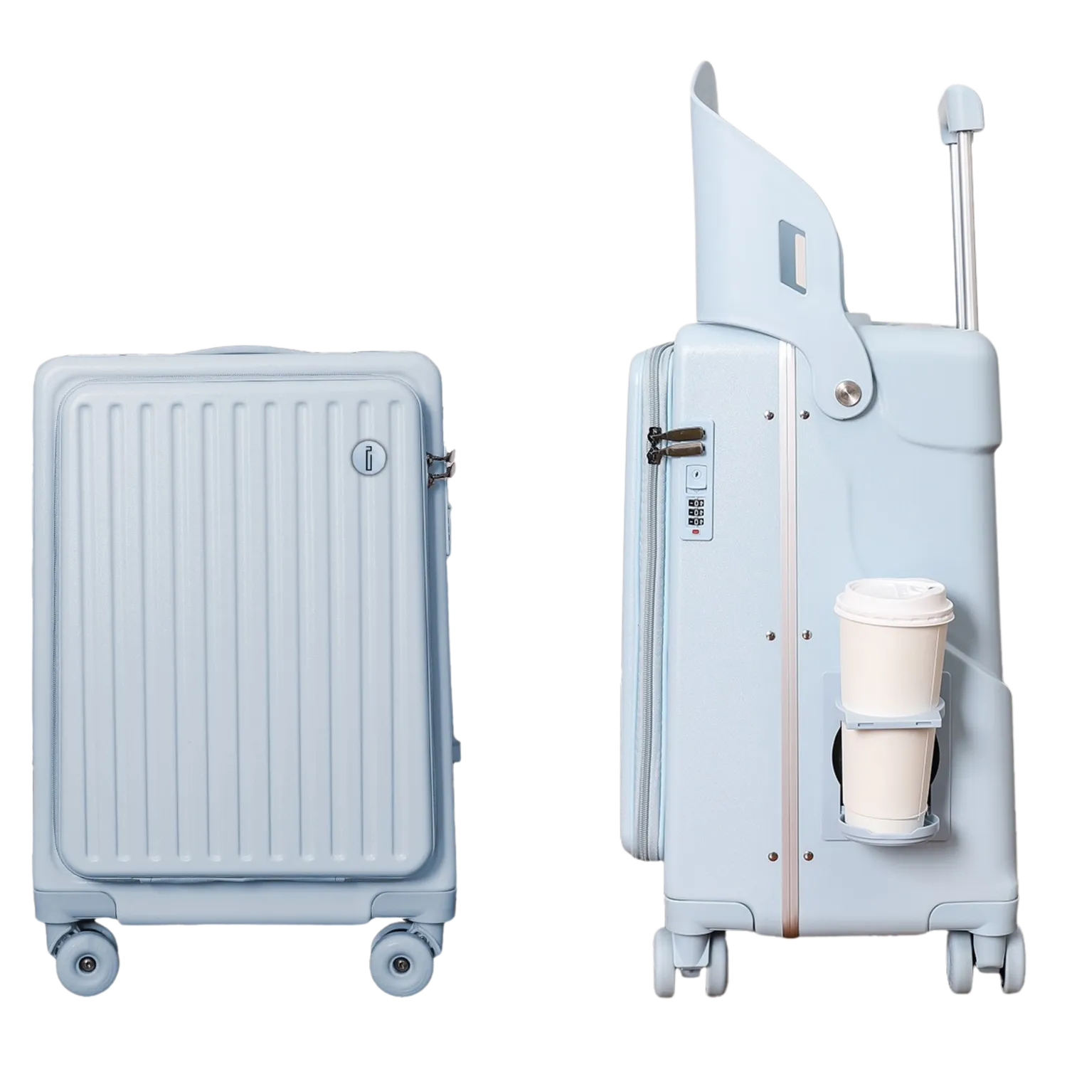 CELIMS PopSeat valigia cabina seggiolino rose con freno