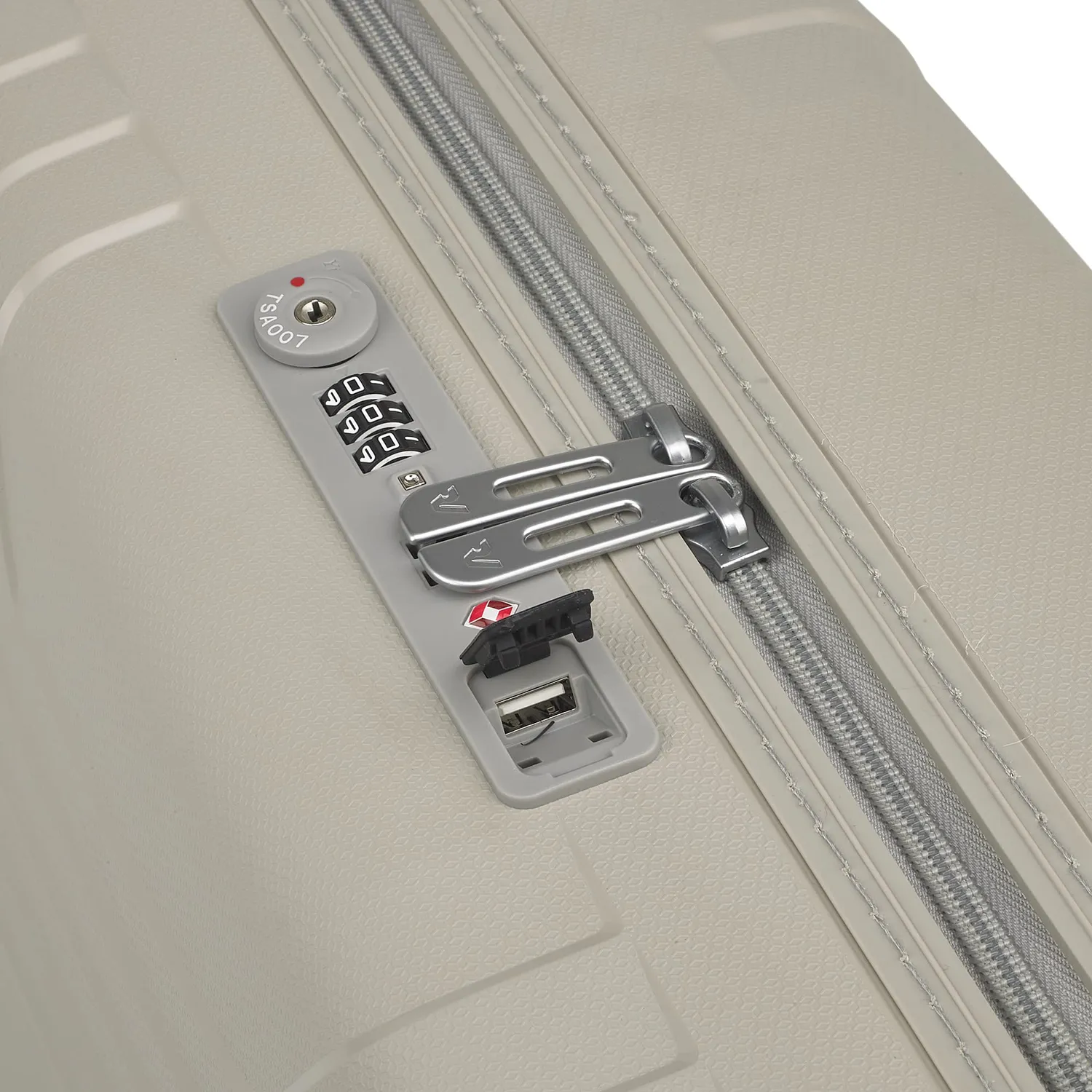 Roncato Ypsilon 2.0 Eco Trolley Cabina USB Beige 40 L