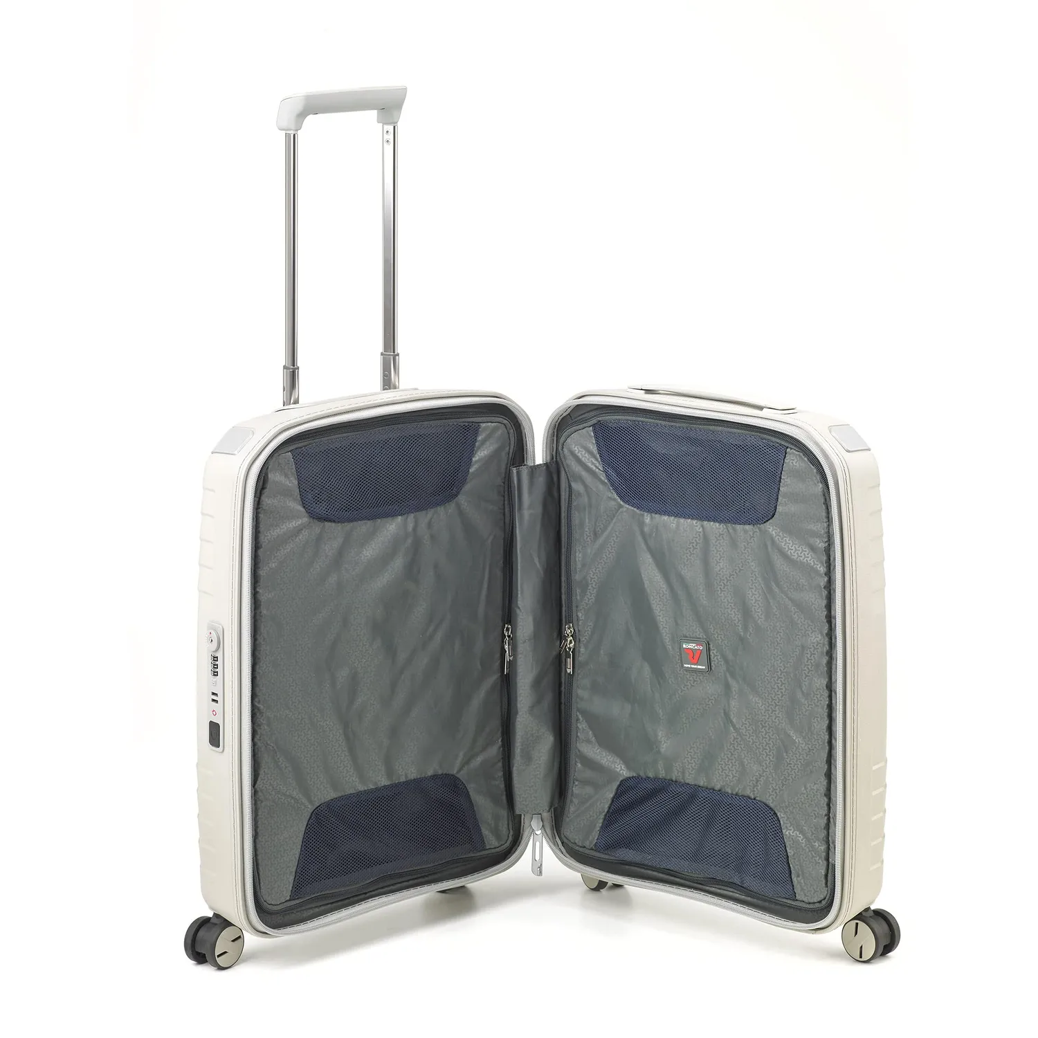Roncato Ypsilon 2.0 Eco Trolley Cabina USB Beige 40 L