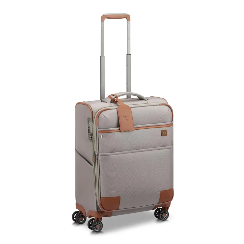 Roncato Uno Soft 3.0 Trolley Mano 55cm Titanio 40L Espandibile