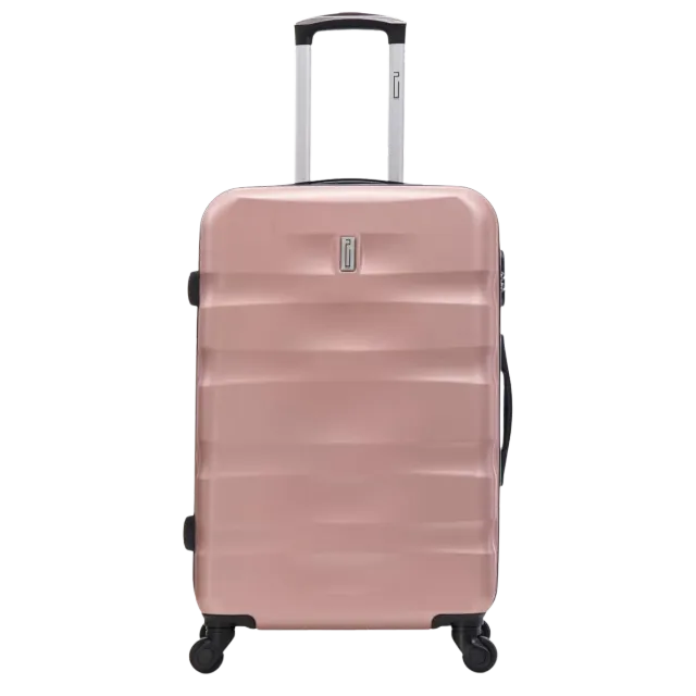 CELIMS AeroWave L 65 cm valigia stiva ABS oro rosa