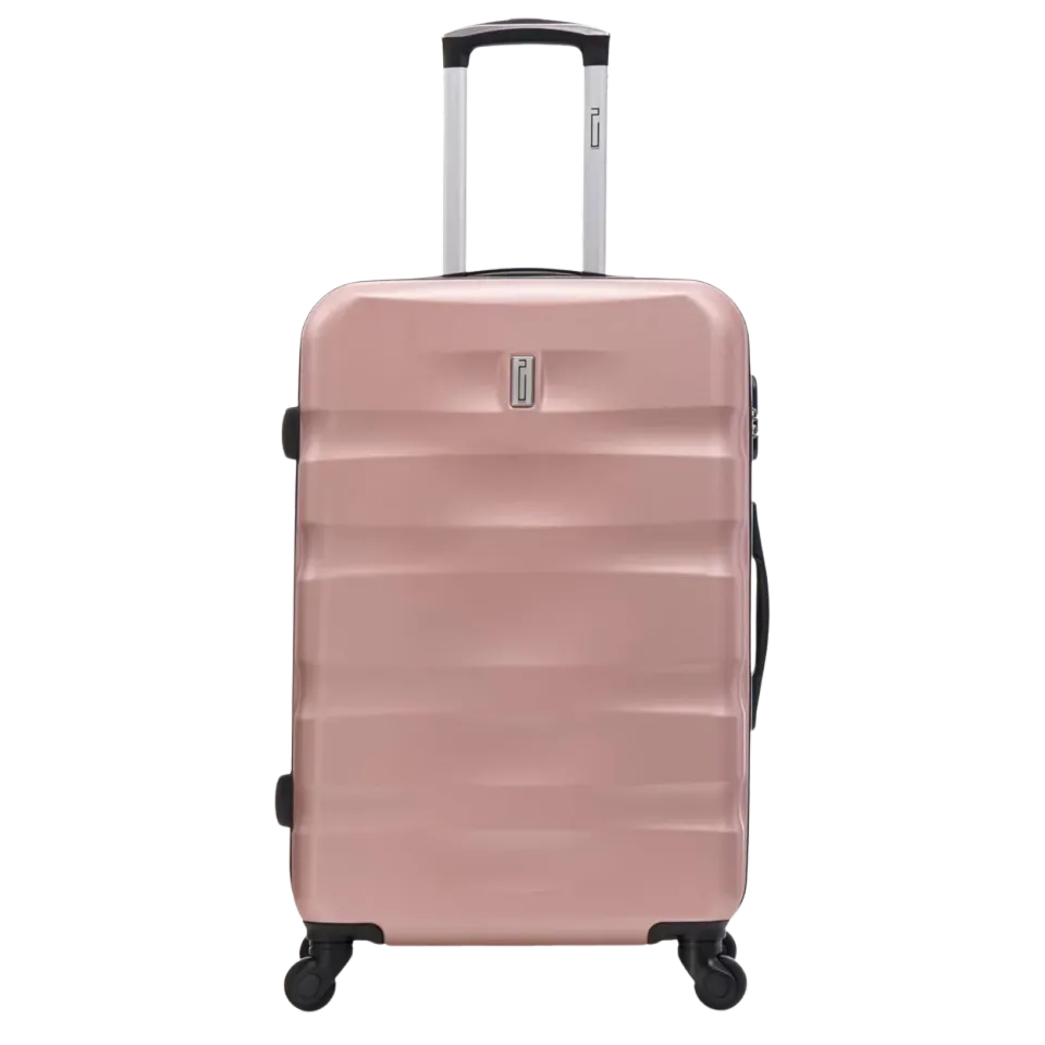 CELIMS AeroWave L 65 cm valigia stiva ABS oro rosa