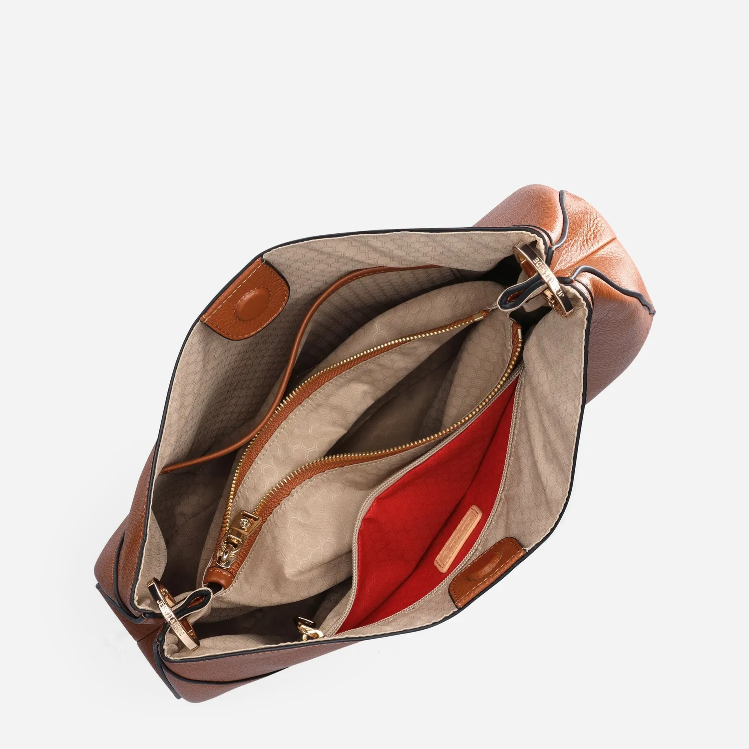 Jekyll & Hide Madrid borsa hobo pelle marrone