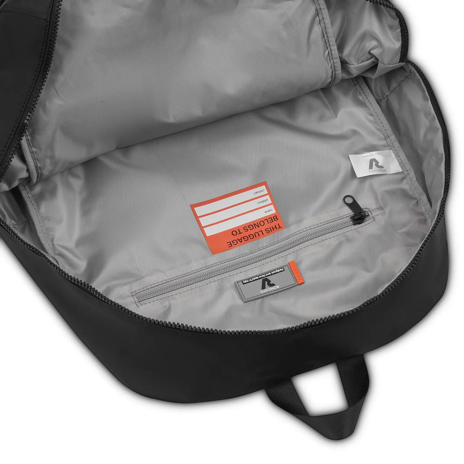 Roncato Compact Easyjet Zaino 45x36x20 Arancione 30L Pieghevole
