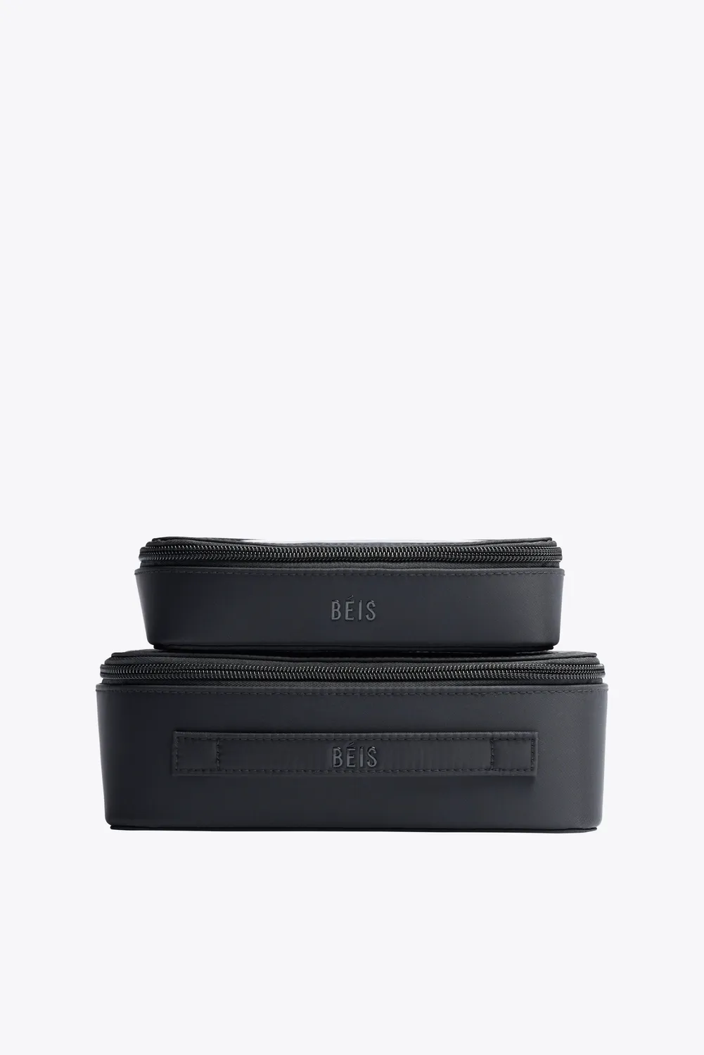 Beis In Flight set trousse nero trasparente