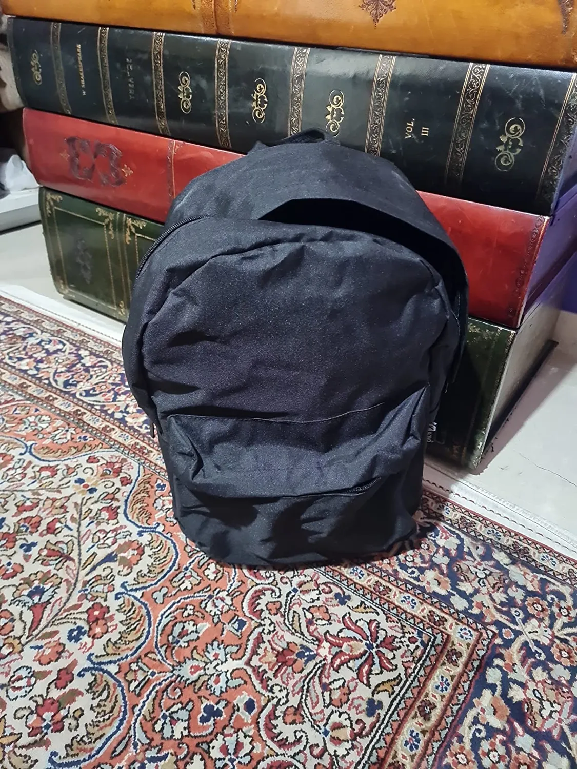 Kono zaino scuola leggero blu scuro 22L laptop 15,6"