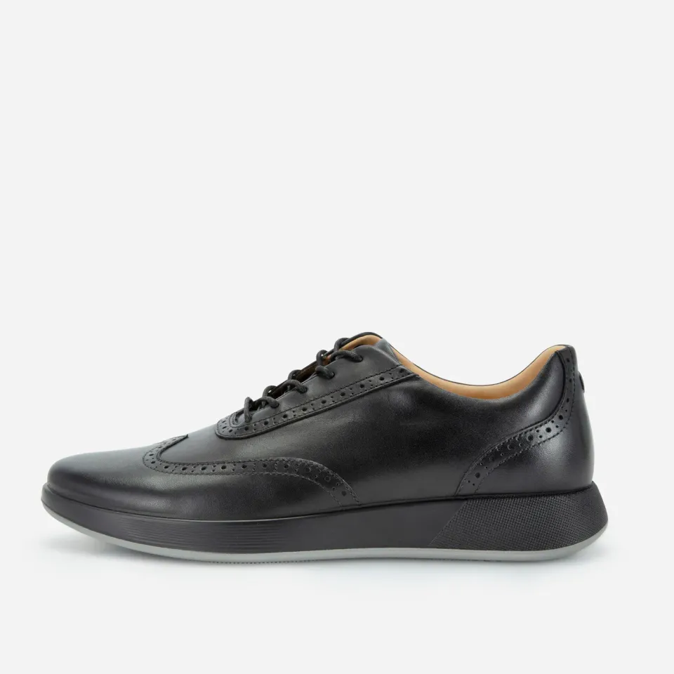 Jekyll & Hide Sicily Brogue sneakers nere pelle uomo