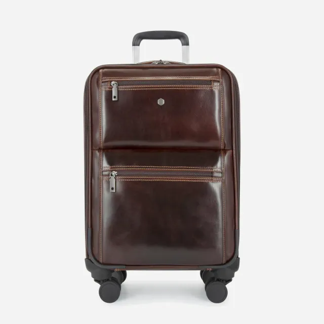 Jekyll & Hide Oxford Cabin Trolley bagaglio Mocha 4 ruote