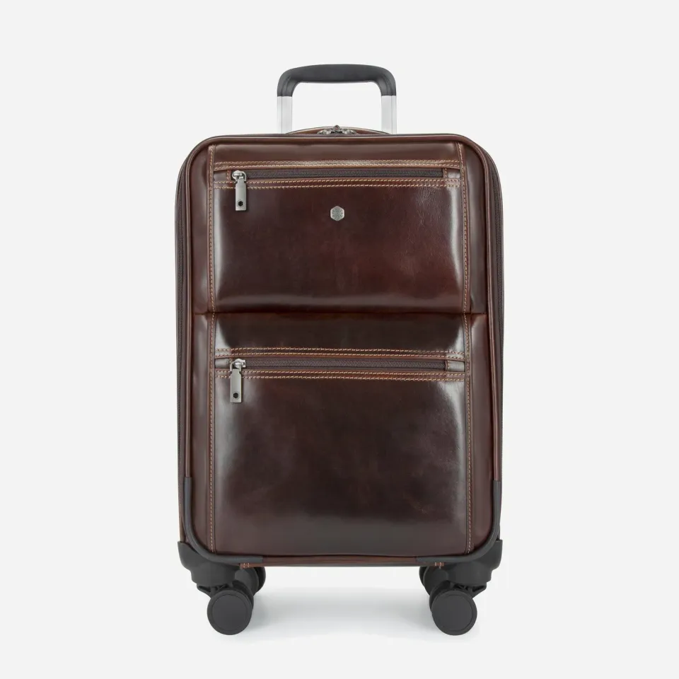 Jekyll & Hide Oxford Cabin Trolley bagaglio Mocha 4 ruote