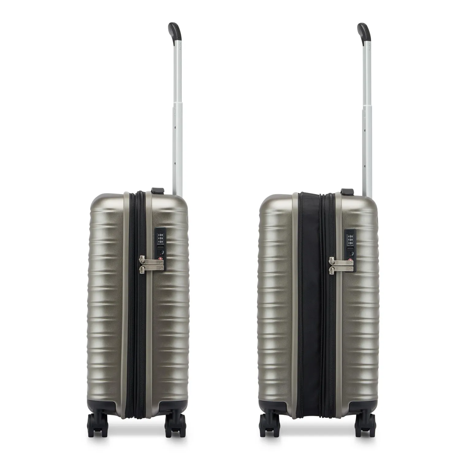 Roncato Wave Trolley Cabina 55 cm Champagne Espandibile