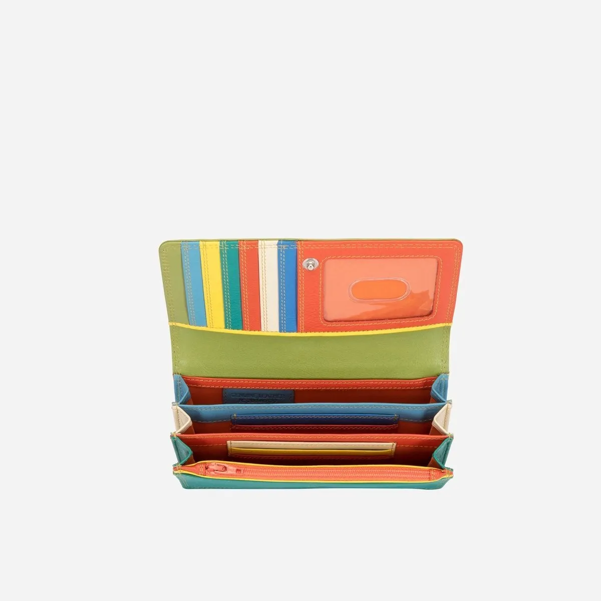 Jekyll & Hide Caribbean Large Purse borsetta pelle Pacific