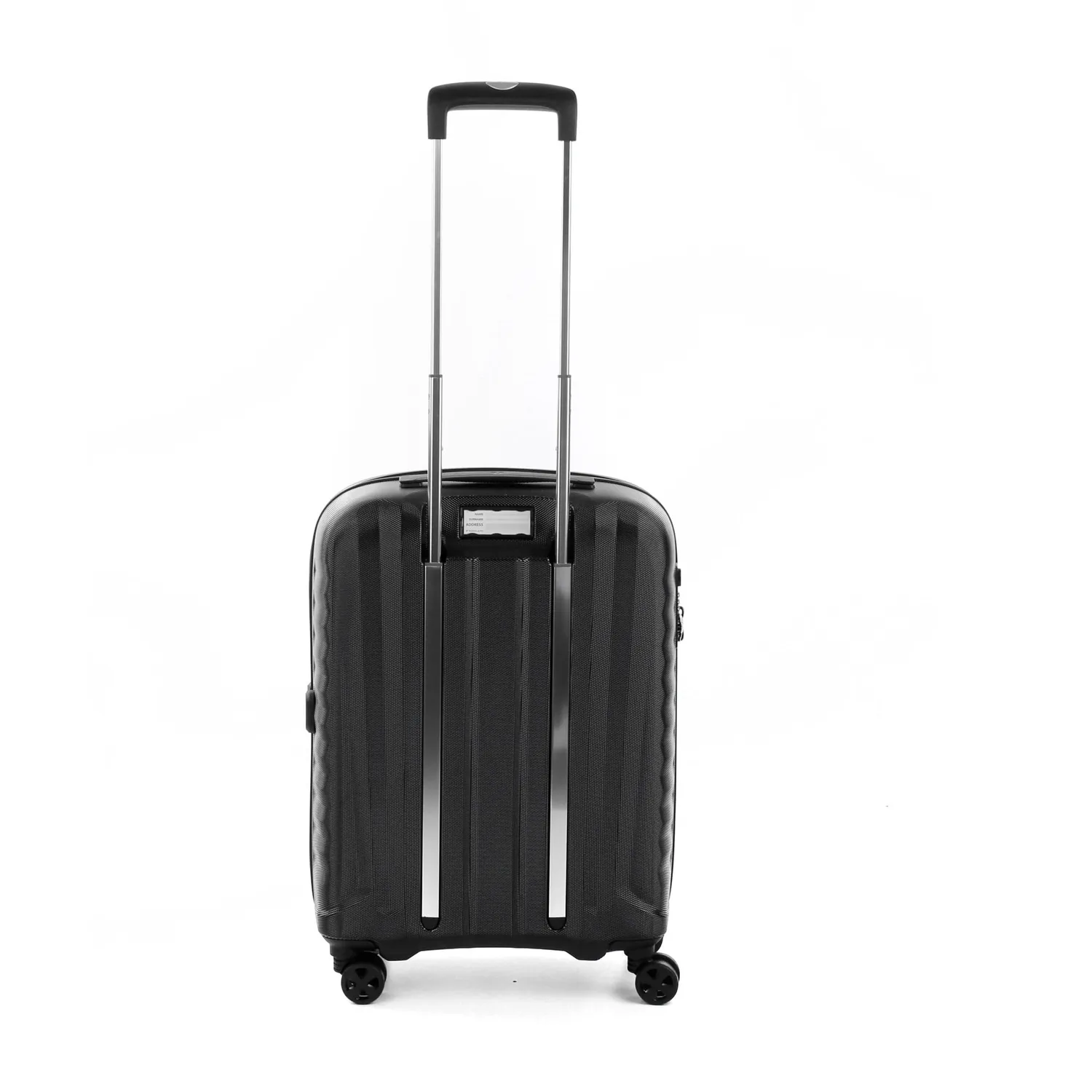 Roncato Double Trolley Bagaglio a Mano Nero Espandibile 55 cm
