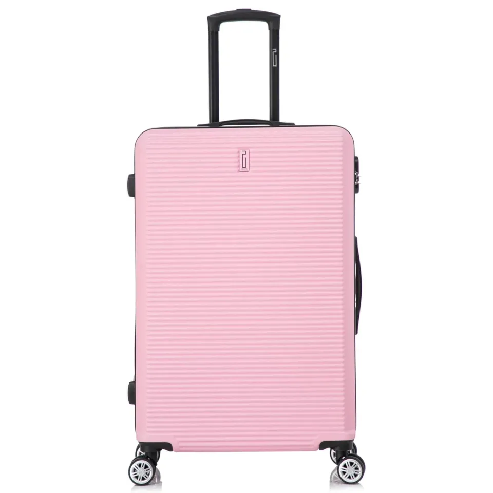 CELIMS Weekend XL Valigia da Stiva 75 cm Rosa Pallido ABS