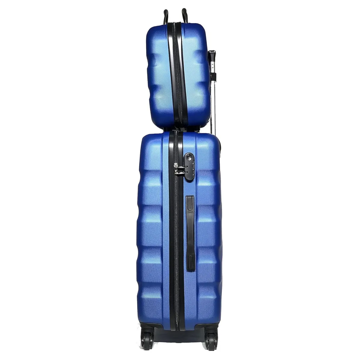 CELIMS AeroWave L valigia 65 cm blu + beauty case ABS