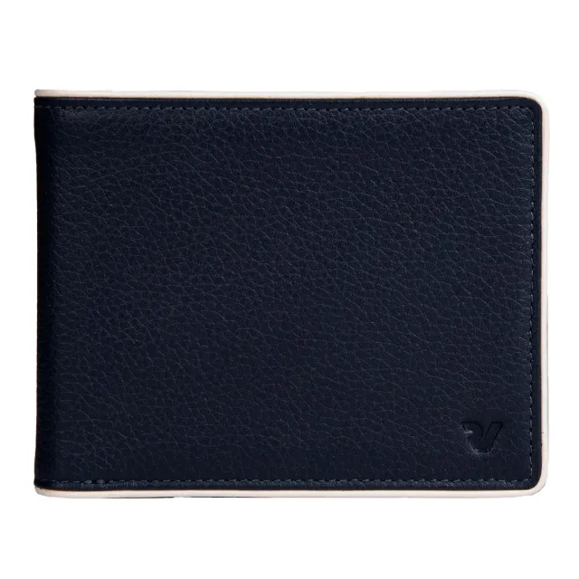 Roncato Madrid portafoglio uomo Navy/Rosso RFID