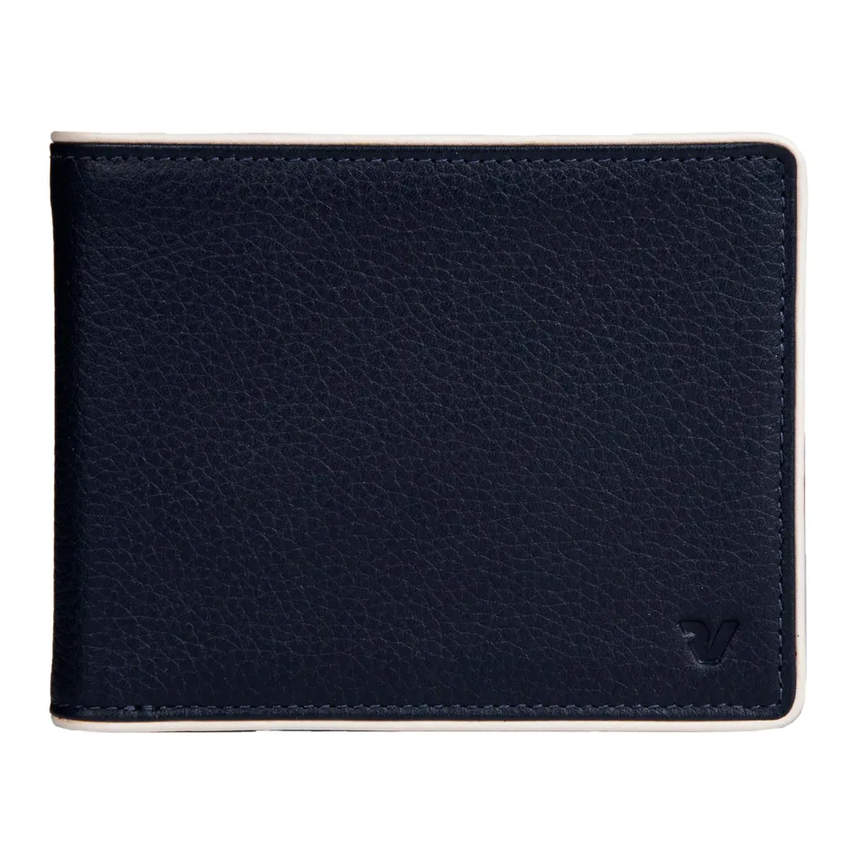 Roncato Madrid portafoglio uomo Navy/Rosso RFID