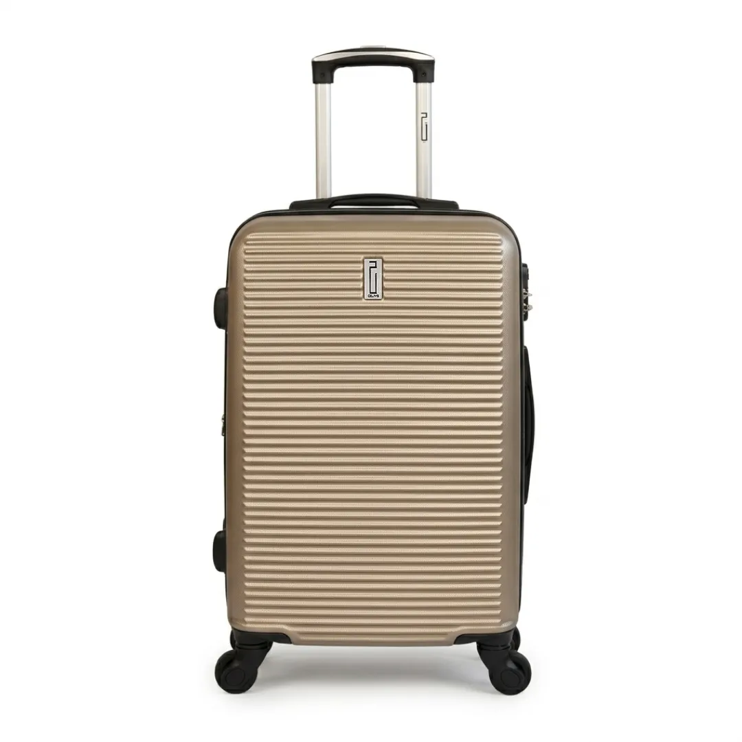 CELIMS Set 2 Valigie ABS 55cm+65cm Cabina Stiva