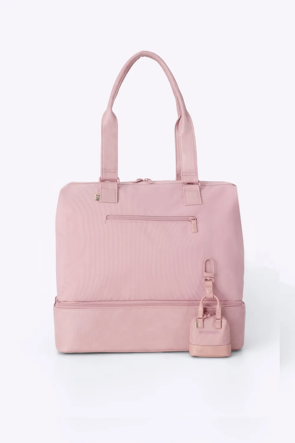 Beis Micro Weekender Charm portachiavi Atlas Pink