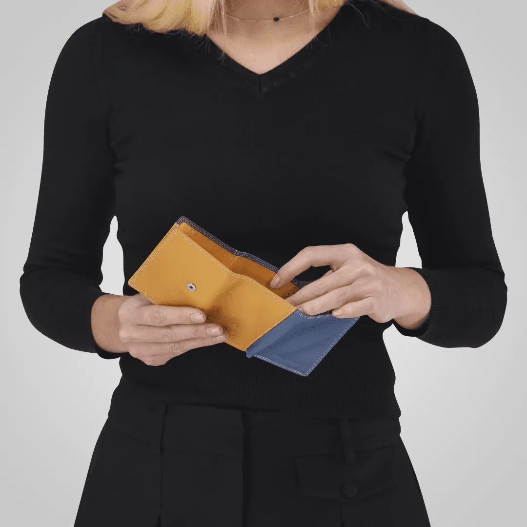 Jekyll Hide Fiji Portacarte Pelle trifold donna